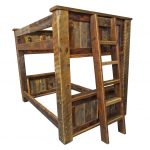 Barnwood Timber Bunk Bed Four Corner Furniture Bozeman Mt