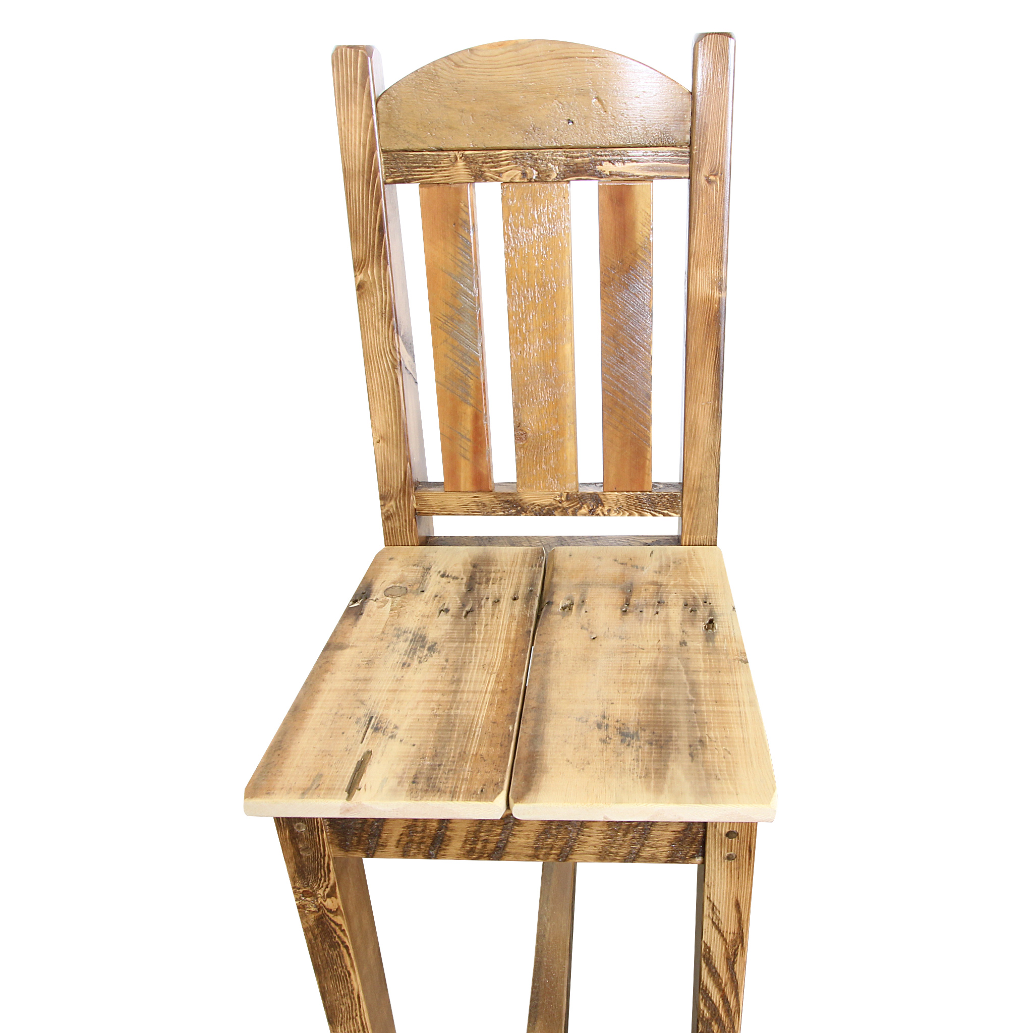 Reclaimed Wood Bar Stool Four Corner Furniture Bozeman Mt Rustic Wooden Bar Stool 3