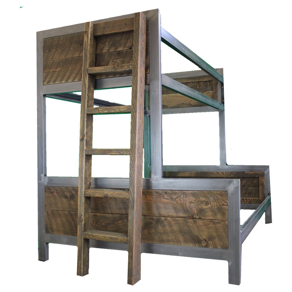Industrial-Metal-And-Wood-Bunk-Bed-4