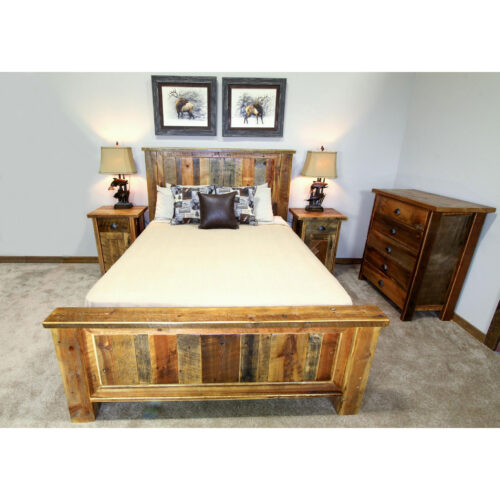 Reclaimed-Wood-Panel-Bed-1