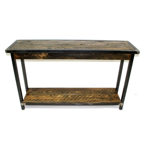 Rustic-Entryway-Table-With-Metal-Base-1