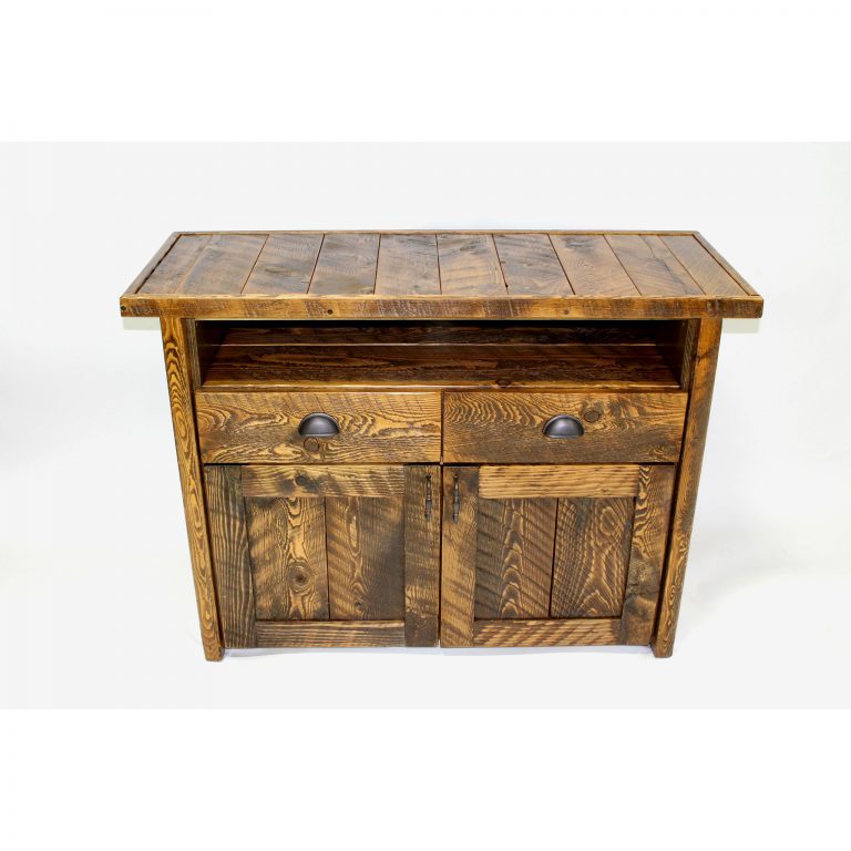Rustic Console Table With Drawers | Four Corner Furniture | Bozeman MT