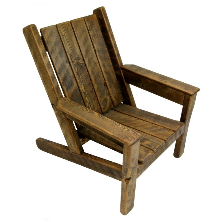 Rustic Wood Adirondack Chair Four Corner Furniture Bozeman MT