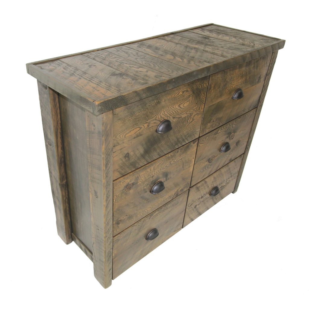 Rustic Wood Dresser With Deep Drawers Four Corner Furniture Bozeman MT