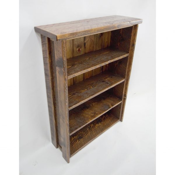 Rustic-Wooden-Bookshelf-With-Adjustable-Shelves-1