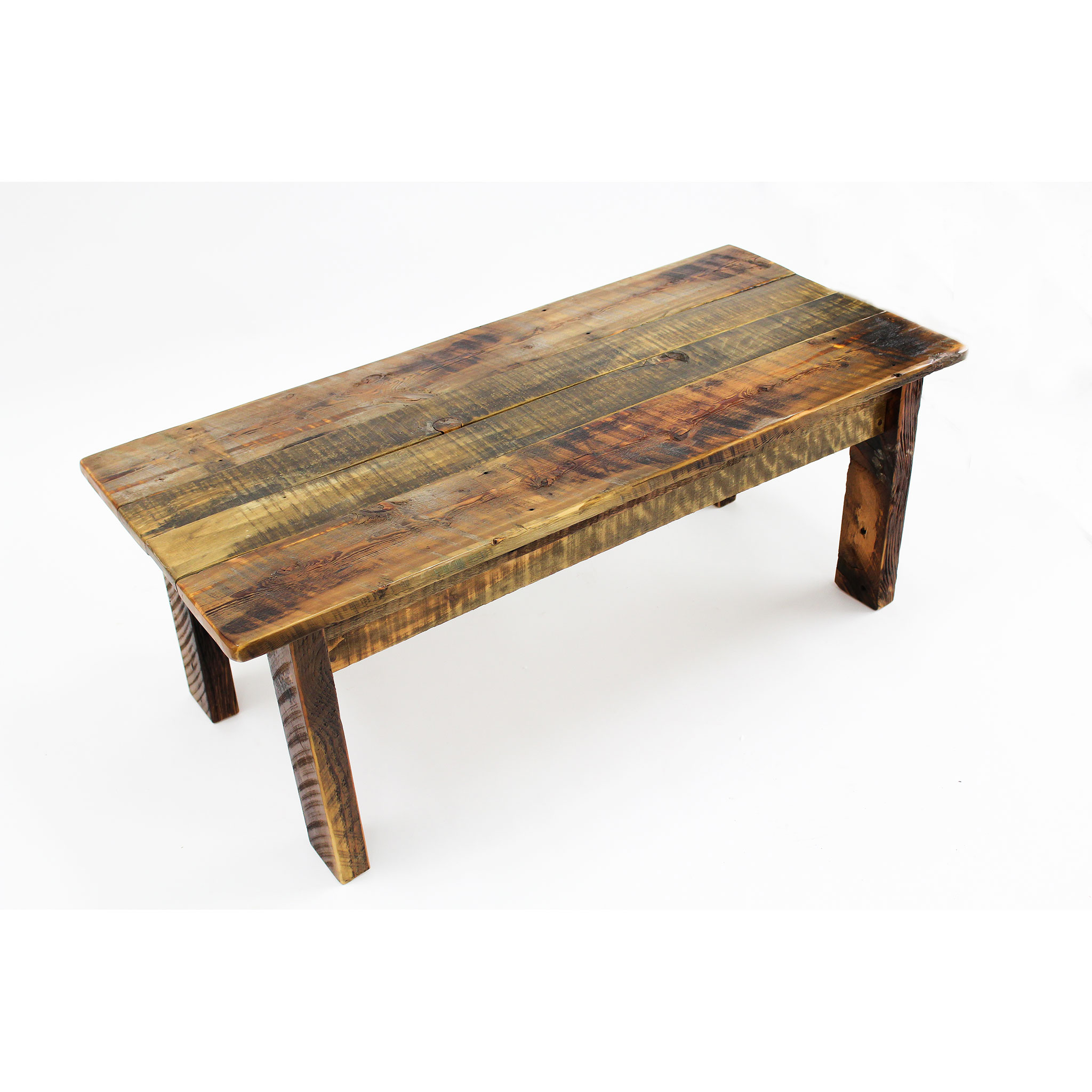 Simple Reclaimed Barnwood Coffee Table | Four Corner Furniture | Bozeman MT