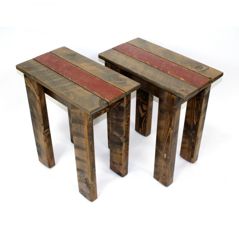 Simple Small Rustic Side Table Arizona Four Corner Furniture Bozeman MT   Simple Small Rustic Side Table 1 768x768 