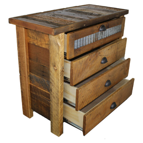 Reclaimed-Chest-Of-Drawers-with-rusted-tin-drawer-option