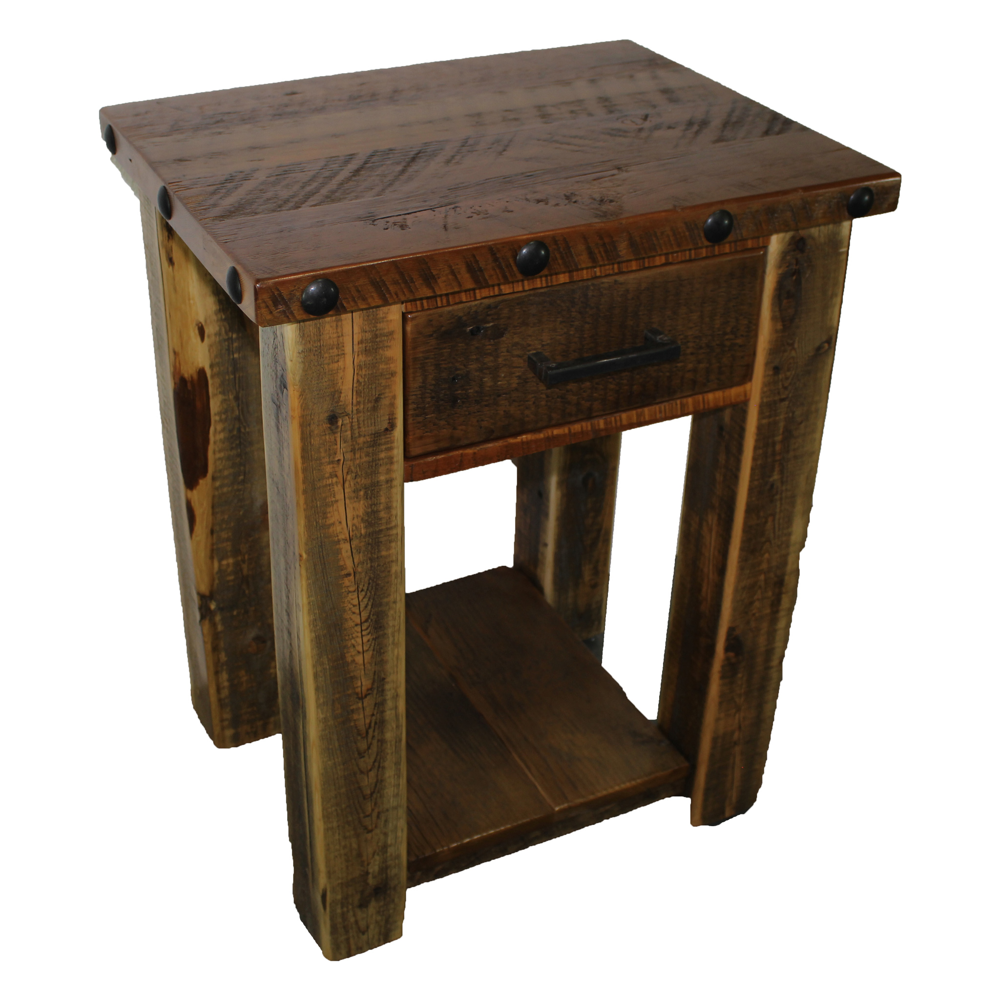 Barnwood Nightstand Four Corner Furniture Bozeman MT