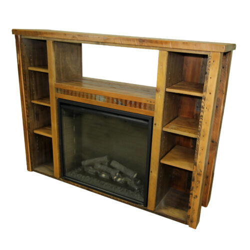 Reclaimed-Wood-Fireplace-With-Shelves-1